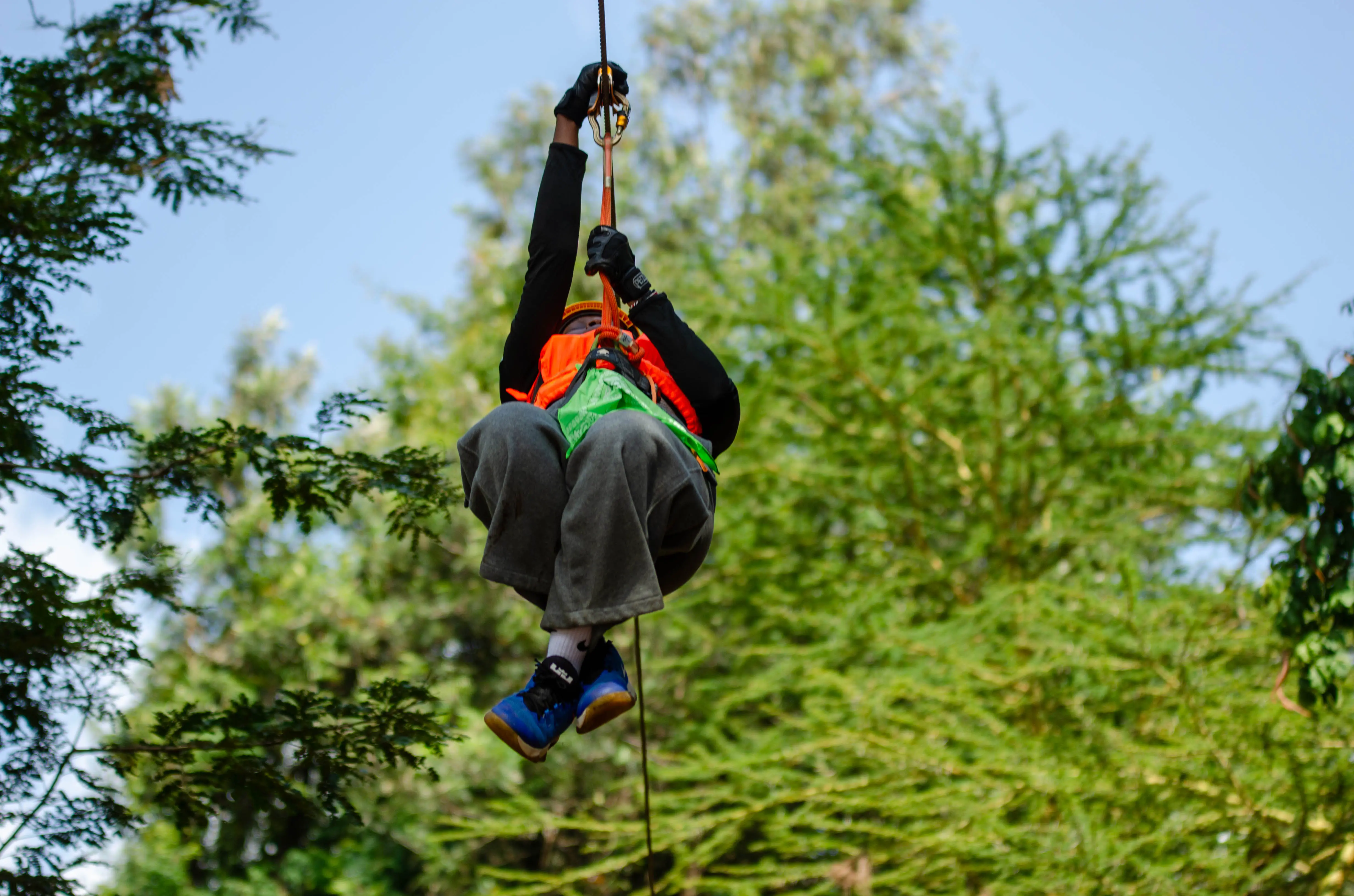 High Zipline View